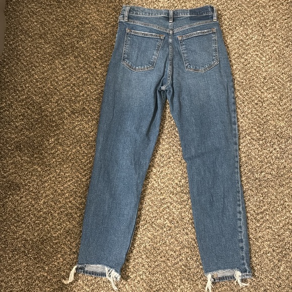 Abercrombie & Fitch Distressed “The Mom High Rise” Jean - Picture 2 of 7